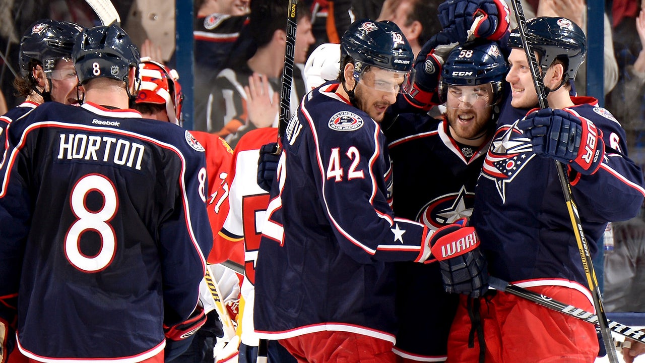 Blue Jackets rebound by doubling up Panthers